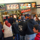 Teeming hordes charge the front registers as the restaurant threatens to collapse into lawlessness.
